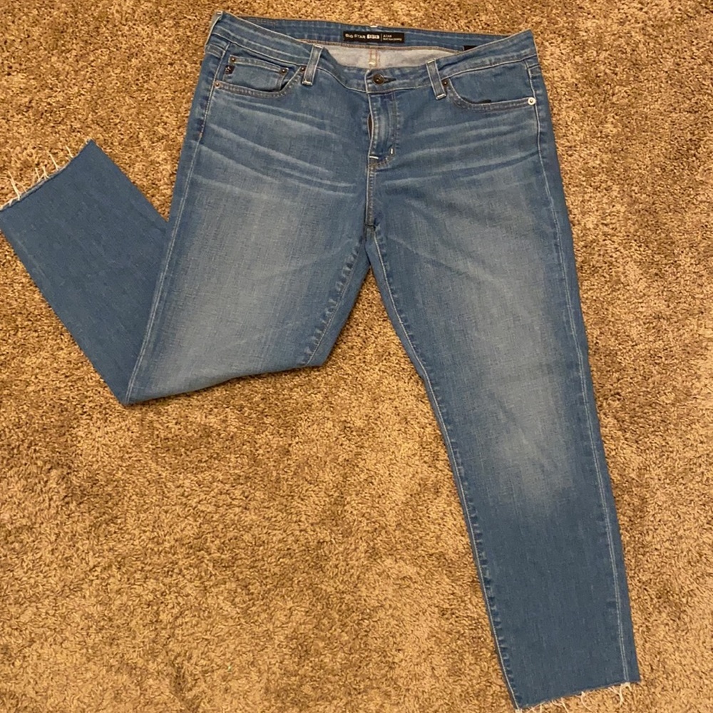 2/$15 Ladies Mid Rise Big Star Skinny Jeans